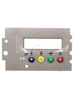 DataCold 250 Keypad Overlay